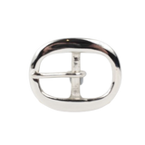 1 Inch 25mm Silver Oval Belt Buckle