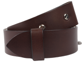 Replacement 1.25 Inch Chestnut Leather Belt Strap