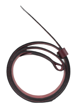 50mm Interchangeable Burgundy Belt Strap