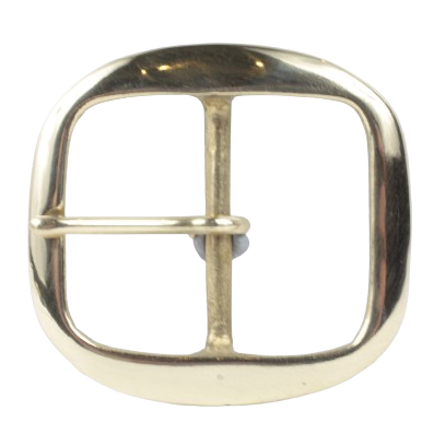 2 Inch 50mm Brass Oval Belt Buckle – Buckle My Belt