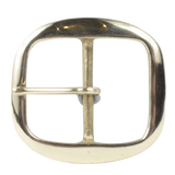 2 Inch 50mm Brass Oval Belt Buckle