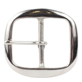 2 Inch 50mm Silver Oval Belt Buckle