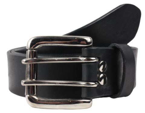 2 Prong Buckle Leather Belt