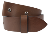 38mm Brown Leather Belt Strap Chicago Screws
