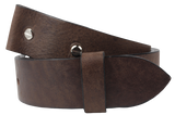 38mm Dark Brown Leather Belt Strap Chicago Screws