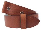 50mm Dark Tan Leather Belt Strap Replacement Chicago Screws