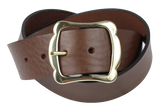 45mm Wide Brown Leather Belt