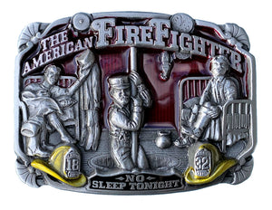American Firefighters Belt Buckle
