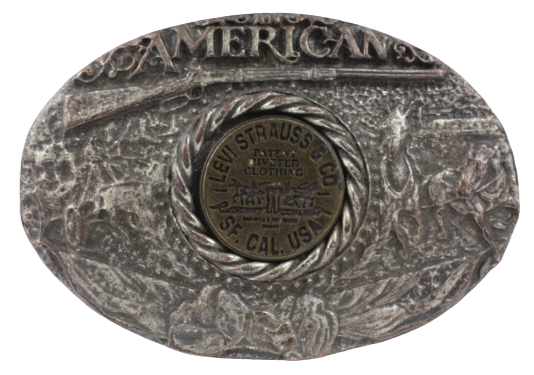 American Levi Strauss & Co Belt Buckle