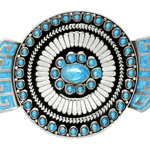 Aztec Turquoise Bolo Tie