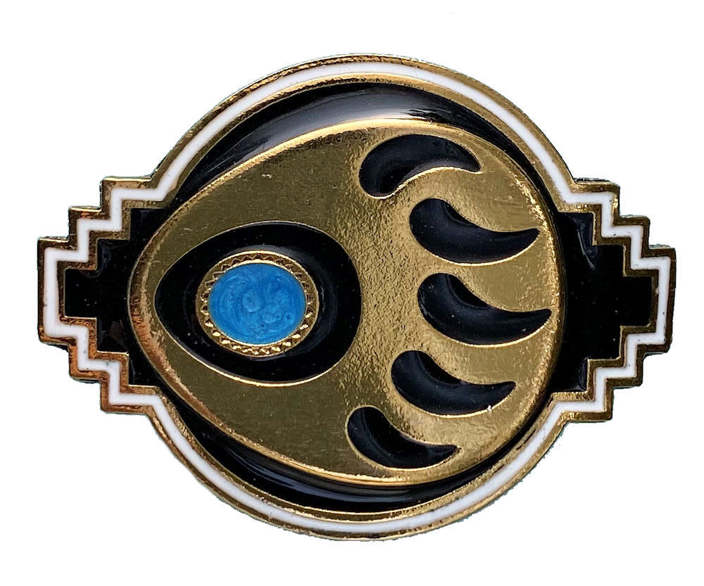 Bear Paw Gold Plated Bolo Tie