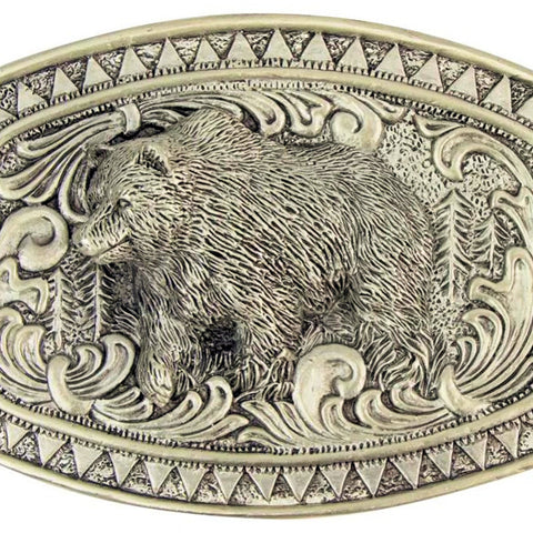 Bear Trophy Belt Buckle