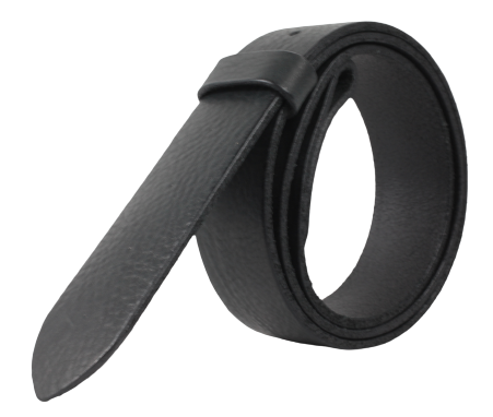 35mm Black Belt with Chicago Screws