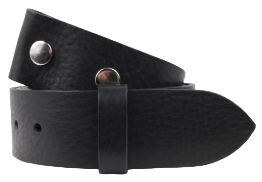 Black 1.75 Wide Belt Strap