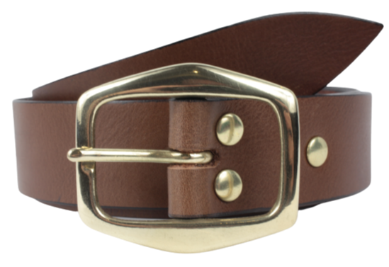 Brown11_4_InchLeatherTrouserBe  display picture 3