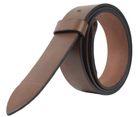 Brown Belt Strap with Chicago Screws