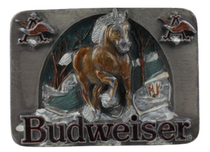 Budweiser Shire Horse Belt Buckle