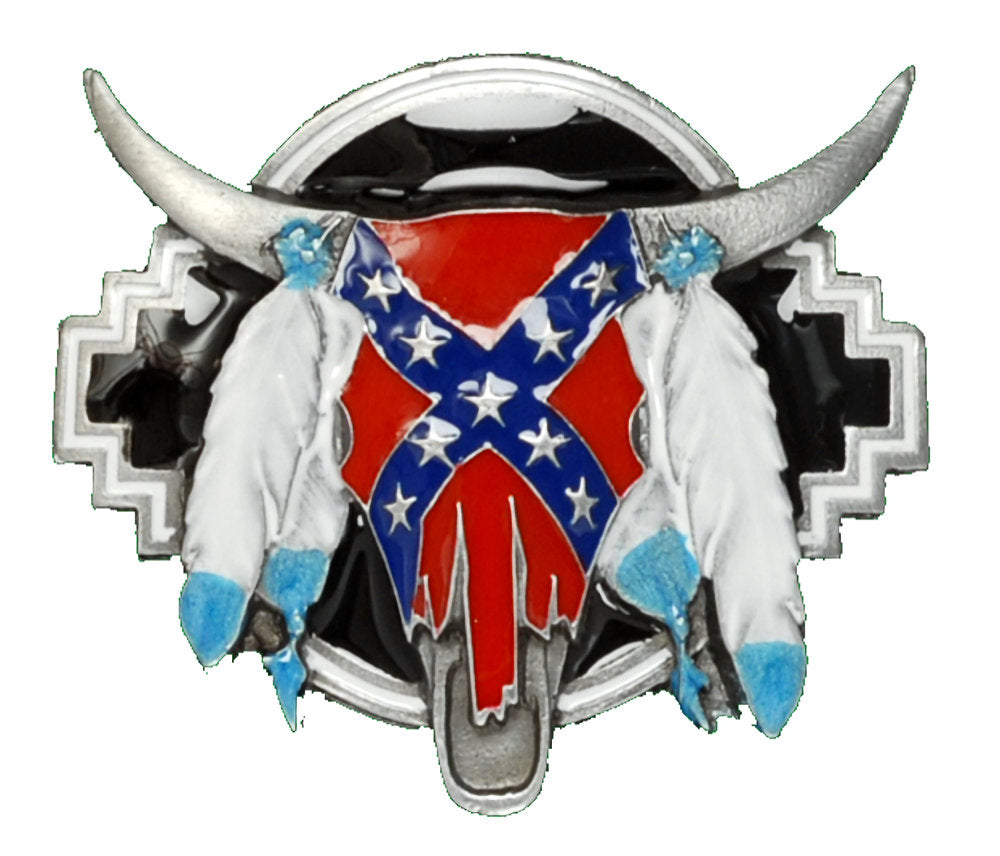 Buffalo Skull Bolo Tie