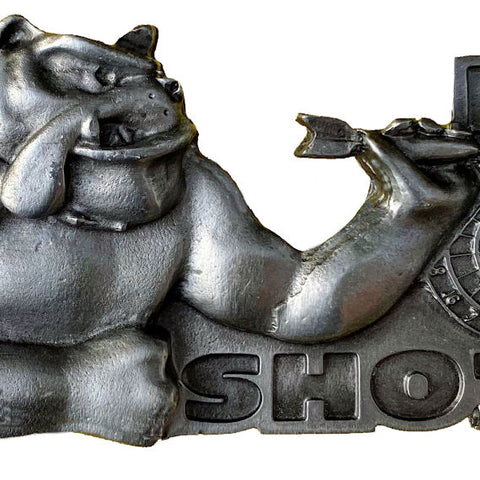 Bulldog Hot Shot Dart Board Belt Buckle