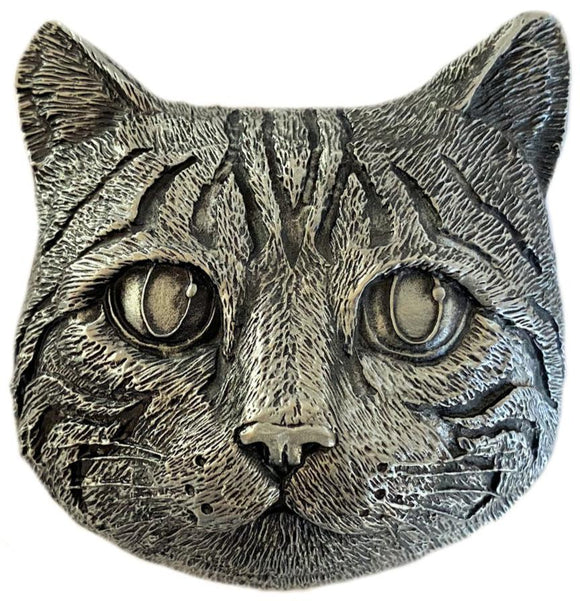 Cat Head Belt Buckle