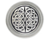 Celtic Knot Pewter Belt Buckle