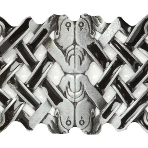 Celtic Oblong Black Belt Buckle