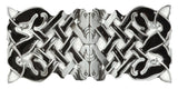 Celtic Oblong Black Belt Buckle
