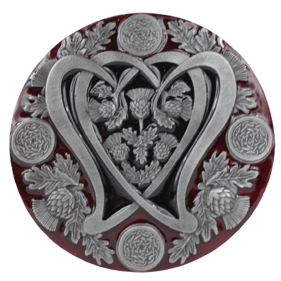 Celtic Thistle Belt Buckle