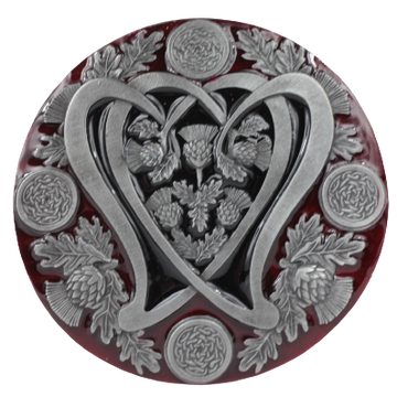 Celtic Thistle Belt Buckle