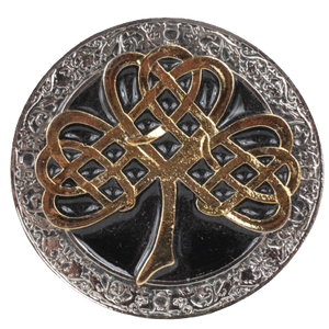 Celtic Tree Gold Silver Belt Buckle