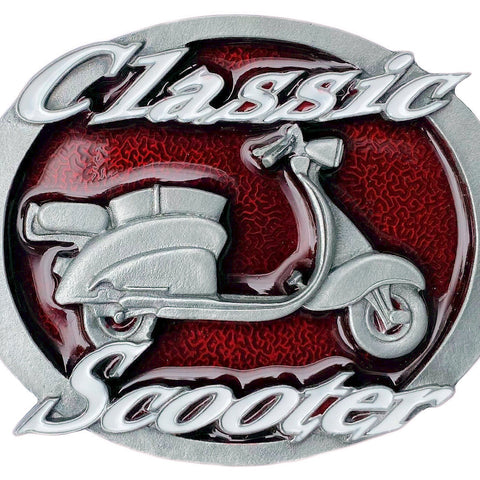 Classic Scooter Belt Buckle