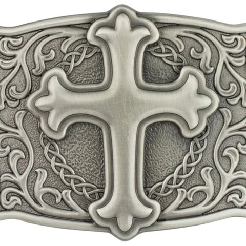 Cross Trophy Belt Buckle