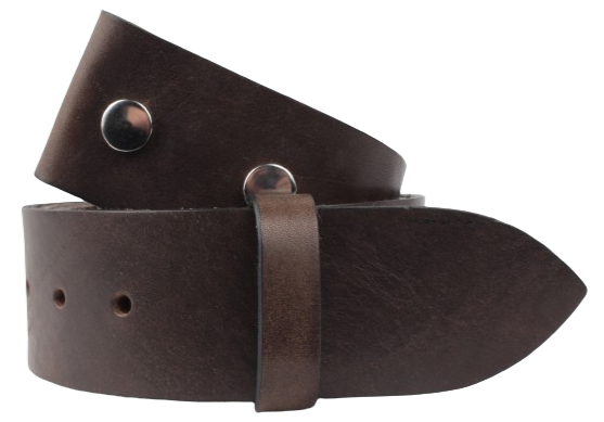 Dark Brown 2 Inch Belt Strap