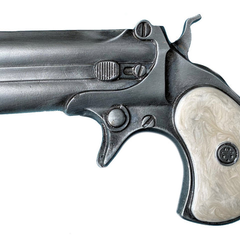 Derringer Pistol Gun Belt Buckle