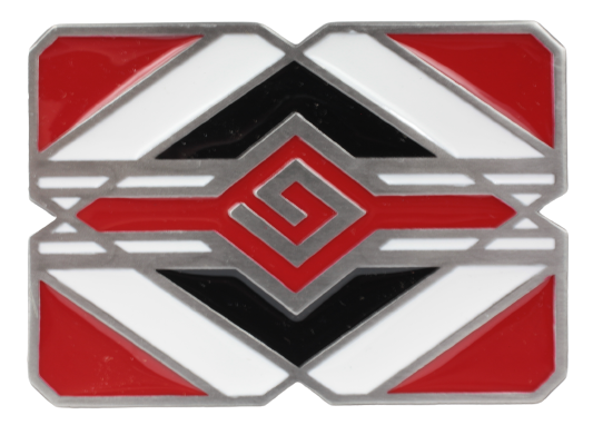 Diamond Pattern Design Belt Buckle