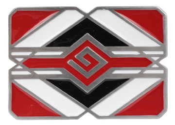 Diamond Pattern Design Belt Buckle