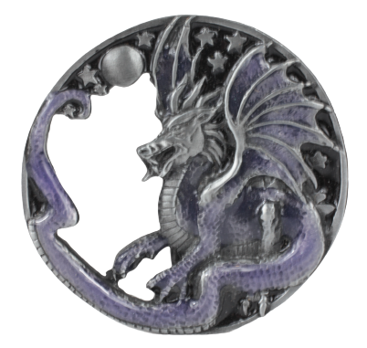 Dragon Moon Belt Buckle