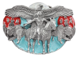 Eagle Spirit Indian Belt Buckle