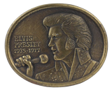 First Edition 1935 1977 Elvis Presley Belt Buckle Back