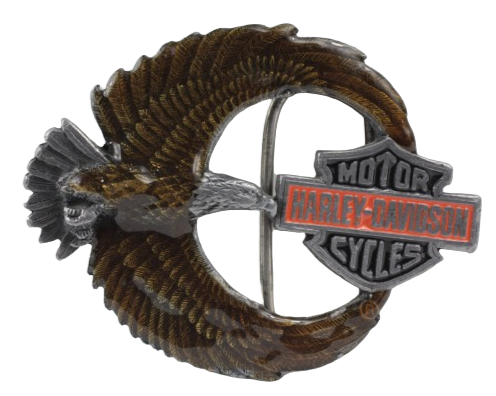Flying Eagle Harley Davidson Belt Buckle – Buckle My Belt display picture 1