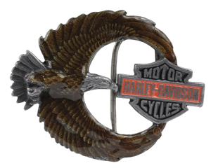 Flying Eagle Harley Davidson Belt Buckle
