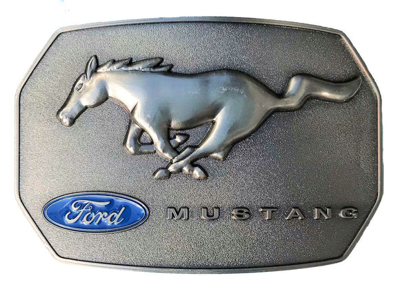 Ford Mustang Pony Logo Belt Buckle