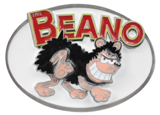 Gnasher Oval Belt Buckle