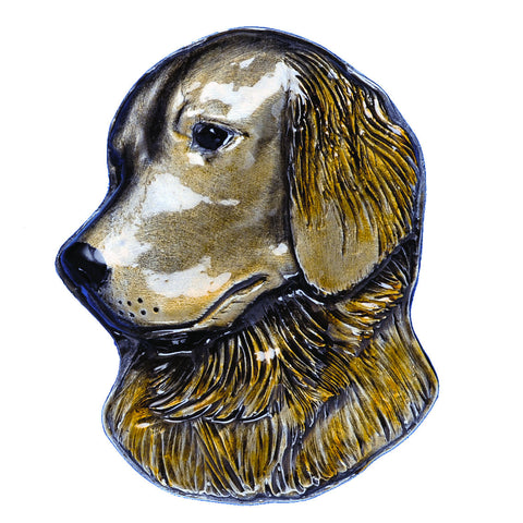 Golden Retriever Belt Buckle