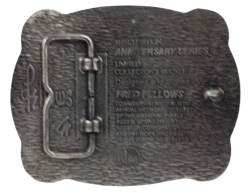 Hesston National Finals Rodeo NFR 1985 Belt Buckle – Buckle My Belt