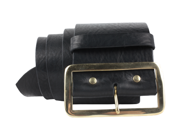 Santa Belt 4 Inch Wide (100mm) Luxury Deluxe Full Grain Leather Belts