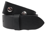 Replacement Black Leather Belt Strap