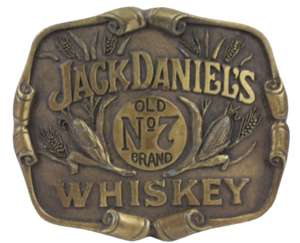 Jack Daniels Distillery Old No 7 Brand Whiskey Belt Buckle