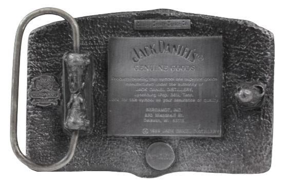 Jack Daniels Old No 7 Old Time Whiskey Belt Buckle – Buckle My Belt