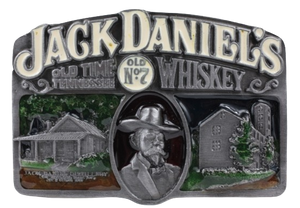 Jack Daniels Old No 7 Old Time Whiskey Belt Buckle